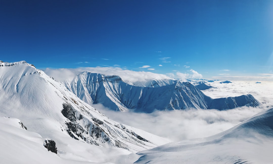 Glacial landform photo spot Kudebi Lift Mtskheta-Mtianeti