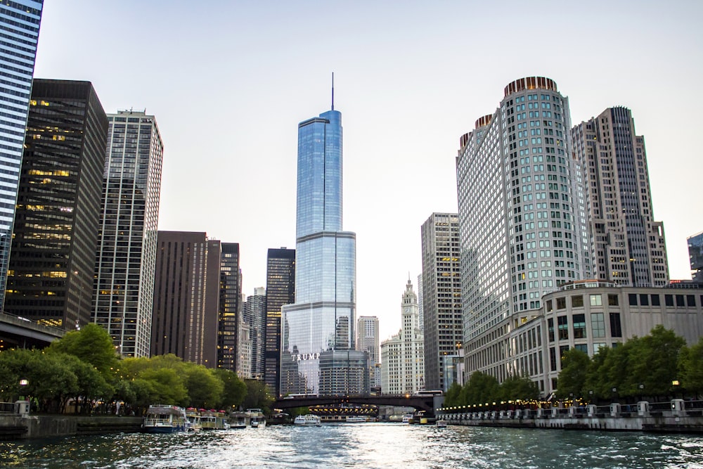 high-rise buildings near body of water during daytime