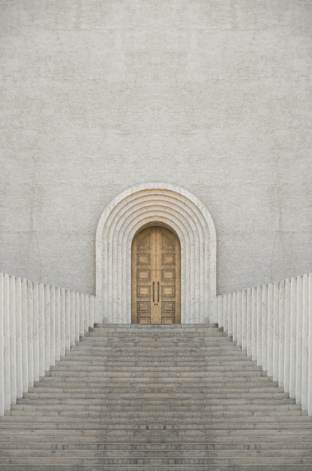 brown wooden door