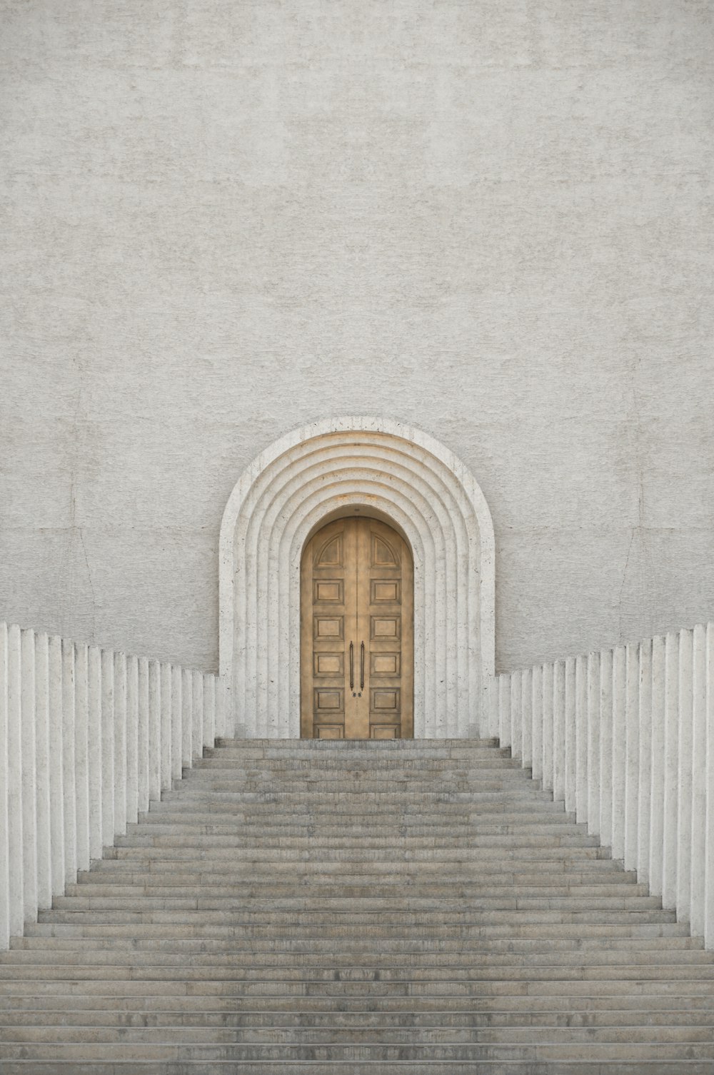 brown wooden door