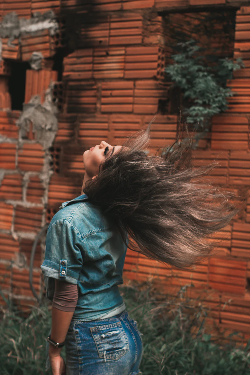 Temporary long hair inspiration