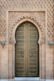 gray wooden door