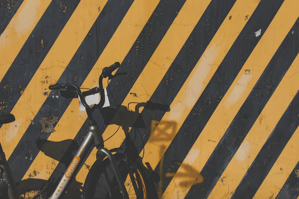 BMX bike still life