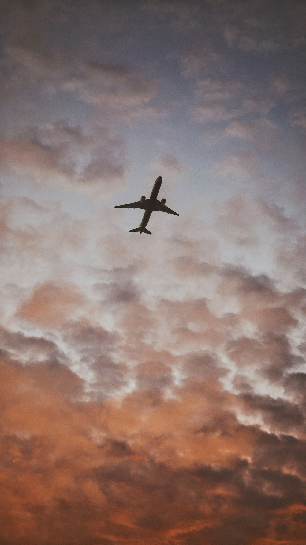 low angle photography of plane