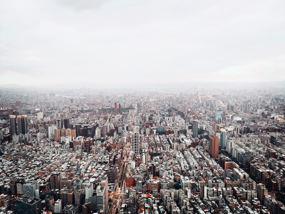 aerial view of buildings during daytime