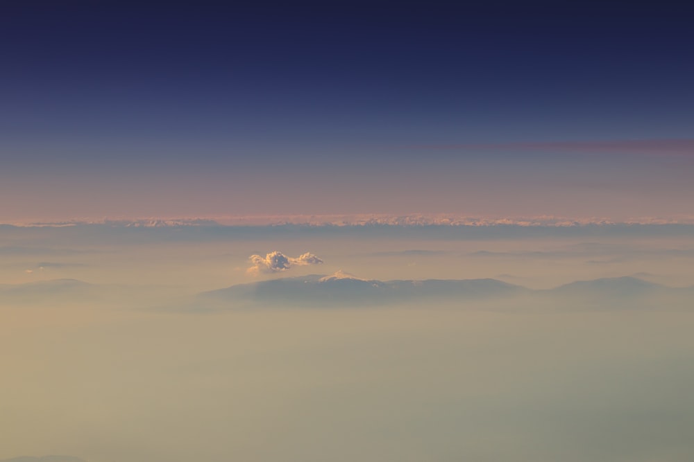 Weiße Wolken