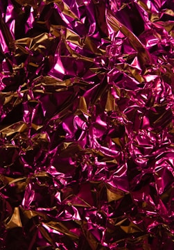 A collection of various foil colors and textures.