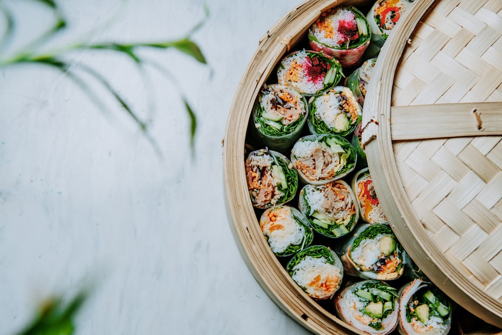 sushi platter