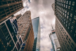 low-angle photography high-rise buildings during daytime