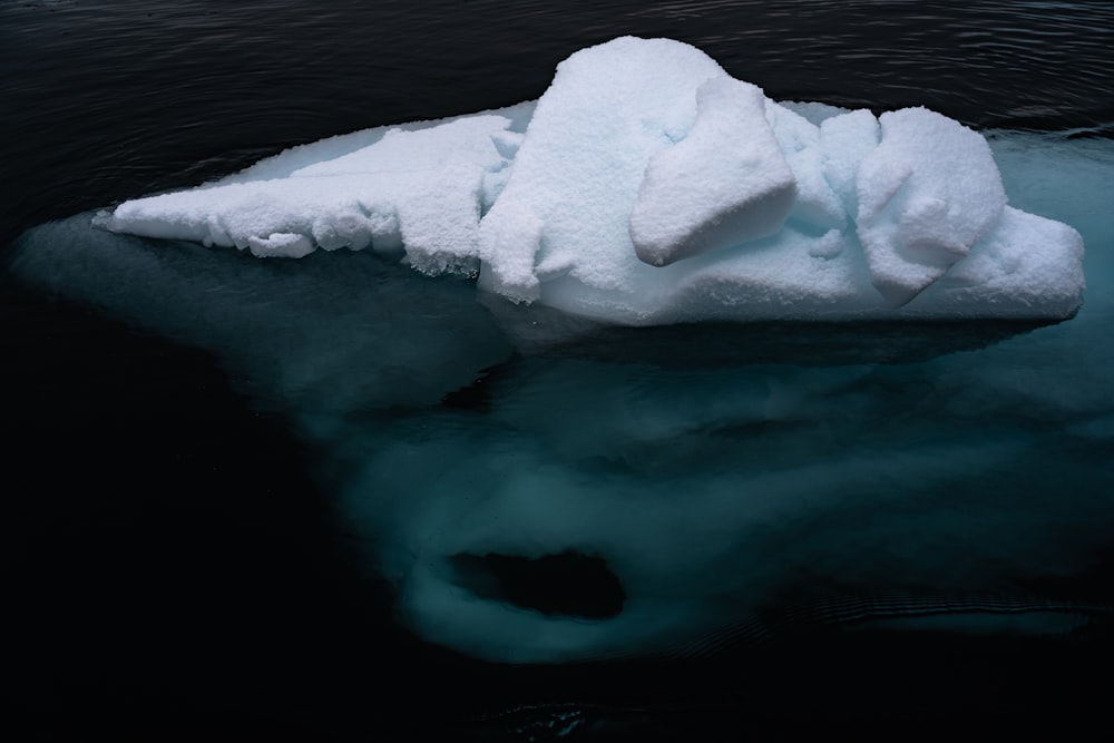 iceberg on sea