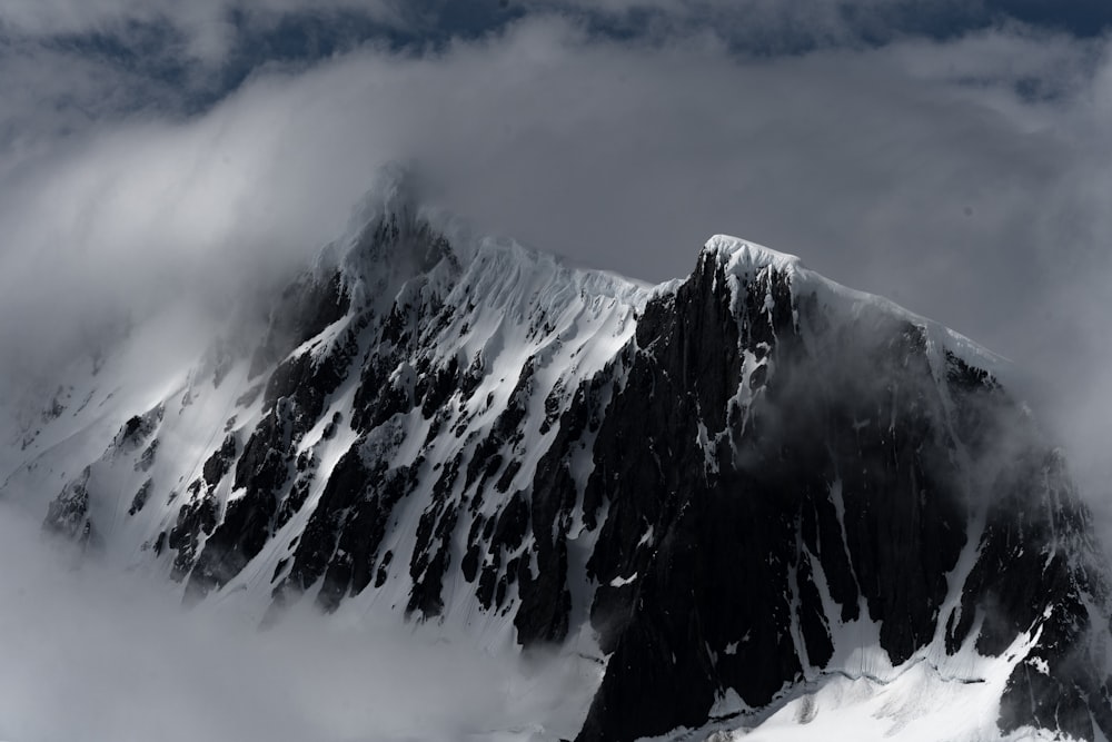 snow covered mountain