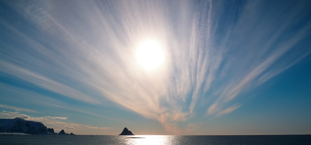 ocean during sunrise