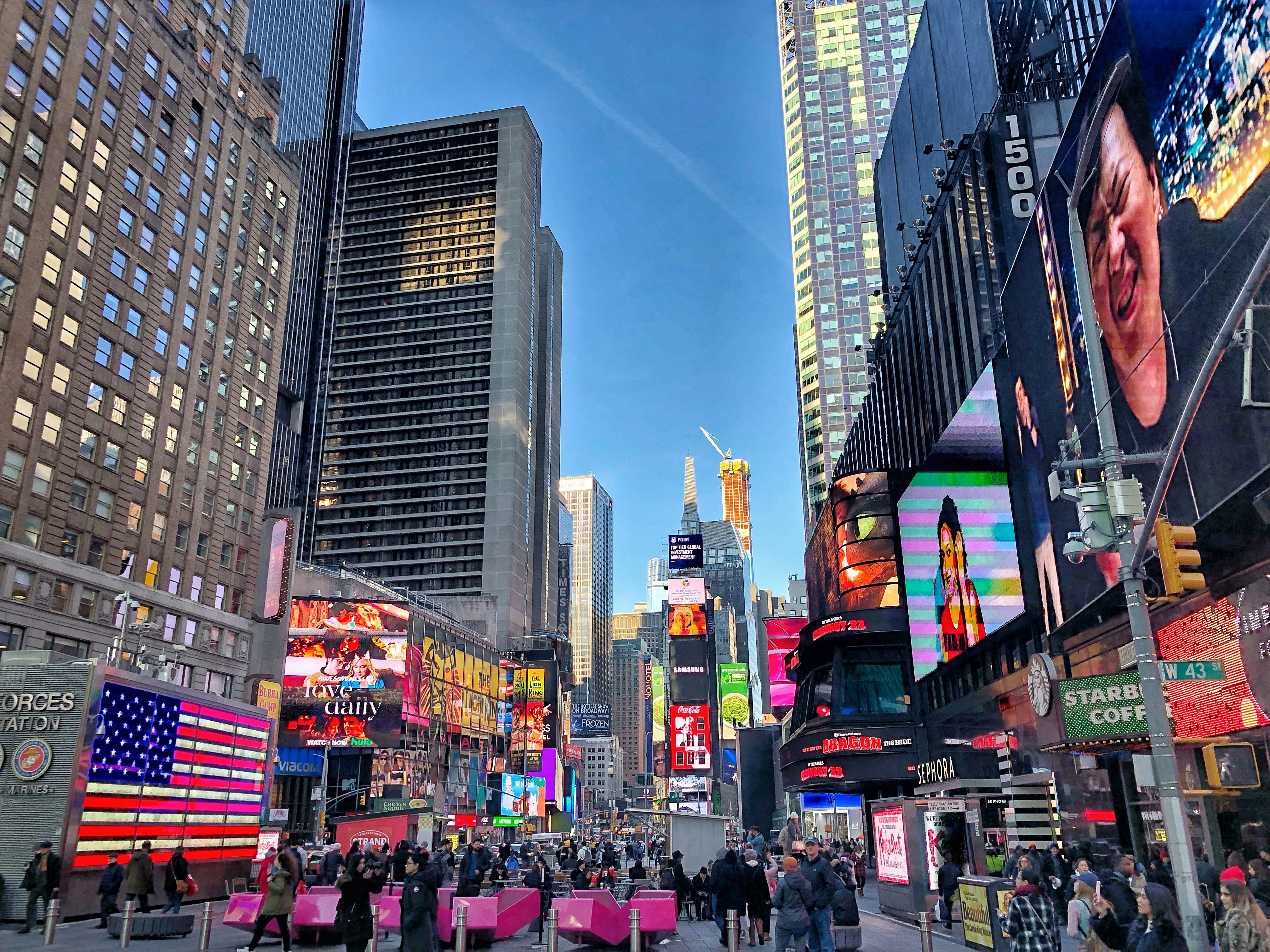 Edifici di New York durante il giorno