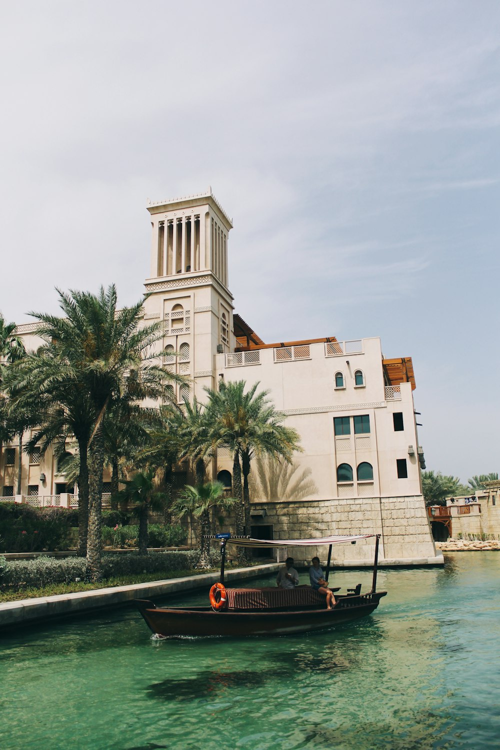 boat near building