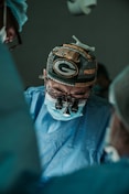 doctor wearing Green Bay Packers hat