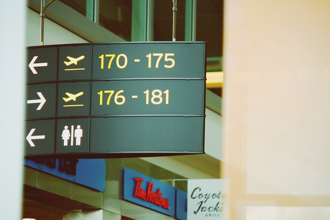gray signage,