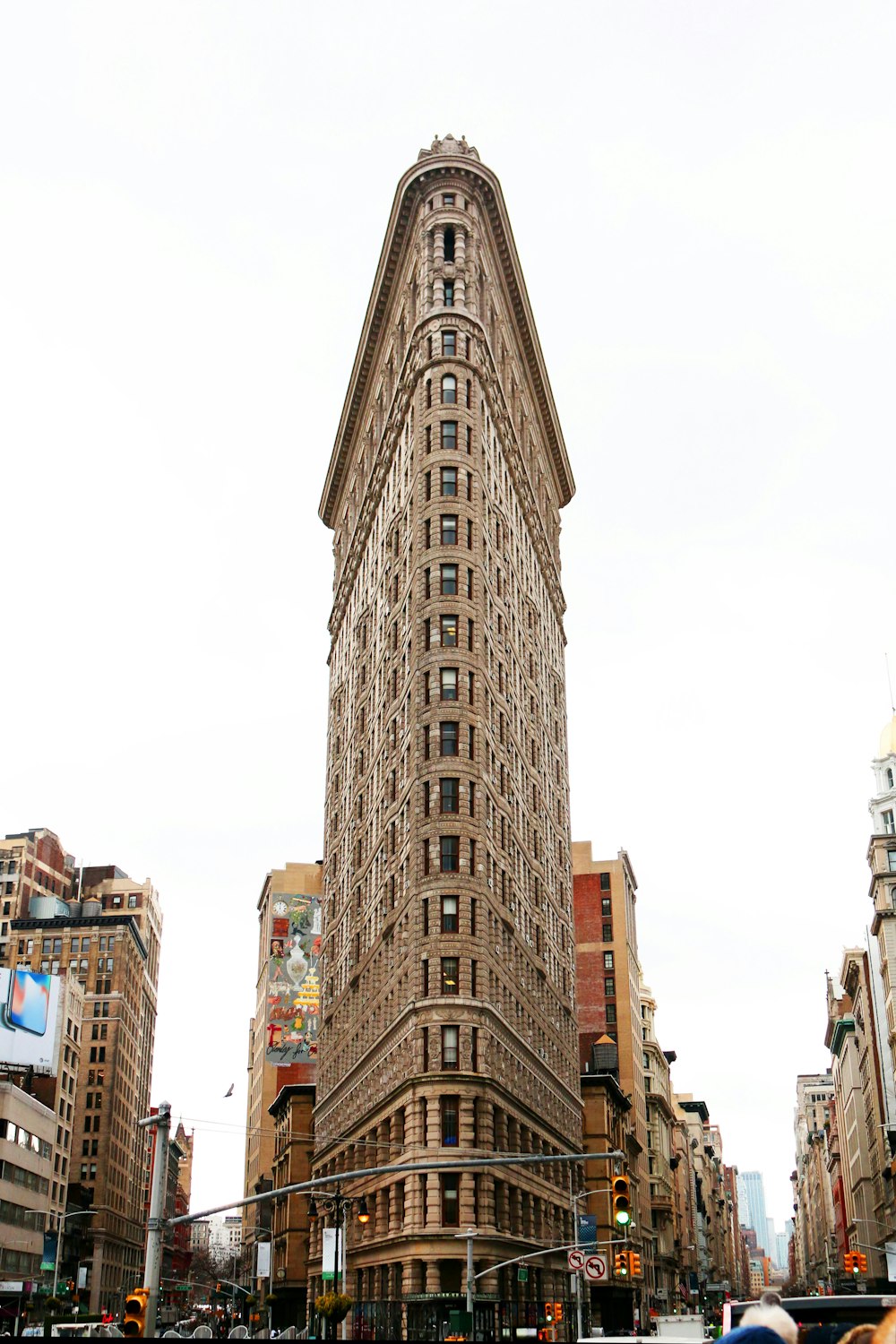 architectural photography of Flatiron building