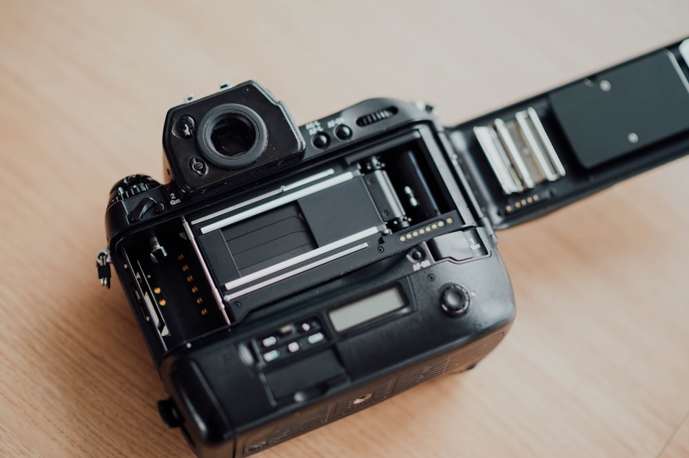 black film camera