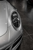 silver car