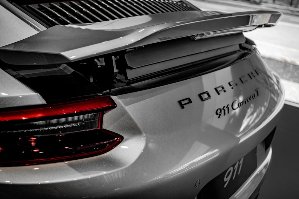 grey Porsche 911 Carrera