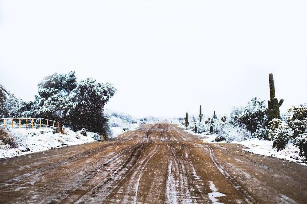 empty asphalt road