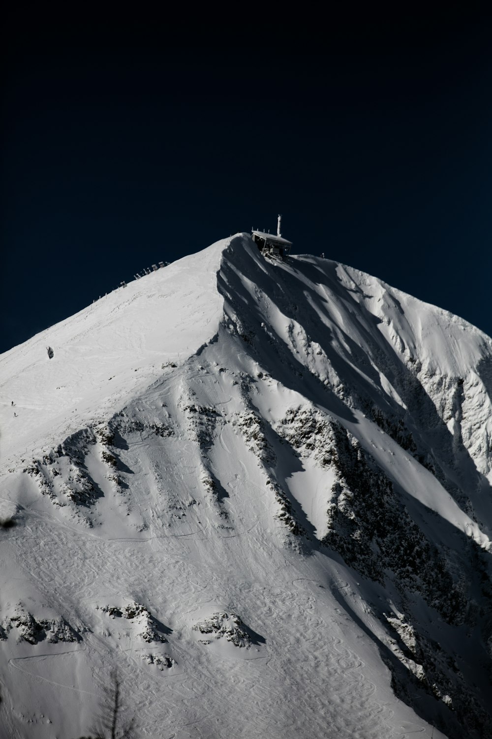 snow covered hill