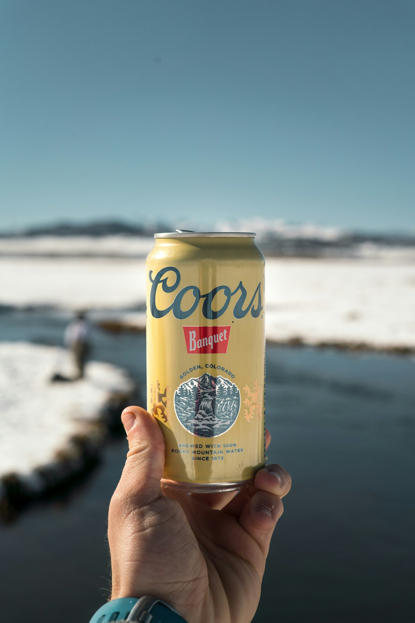 Samyang AF 50mm F1.4 FE sample photo. Coors beer can photography