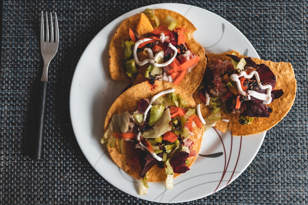 plate of tacos