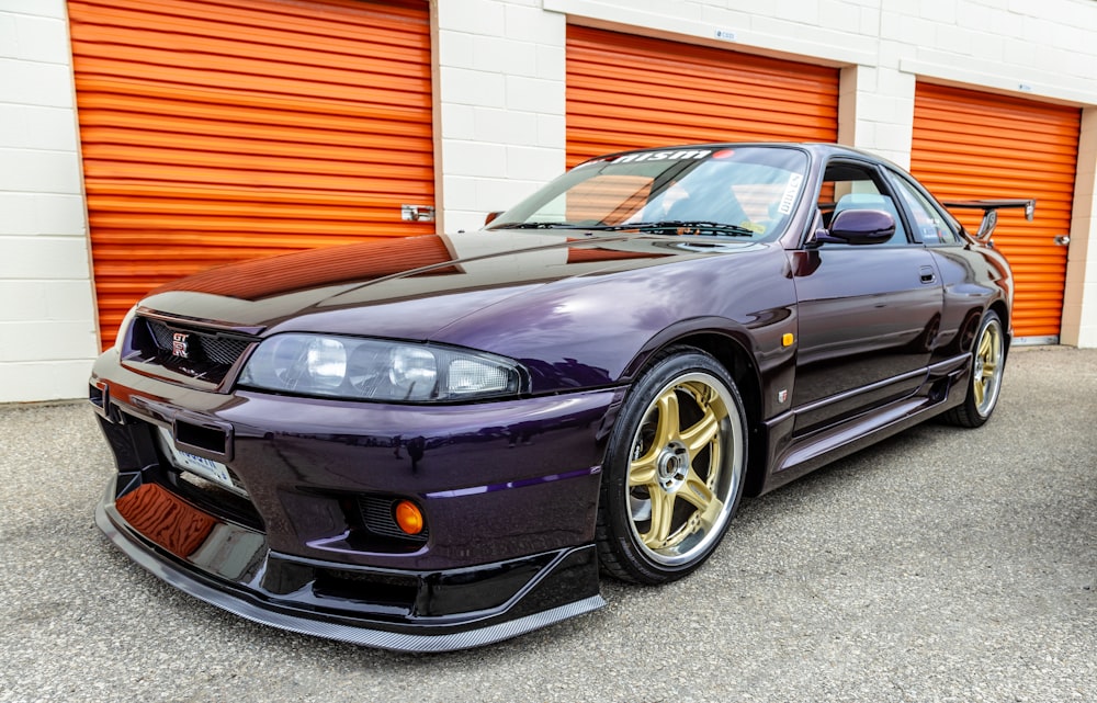 purple SEAT coupe