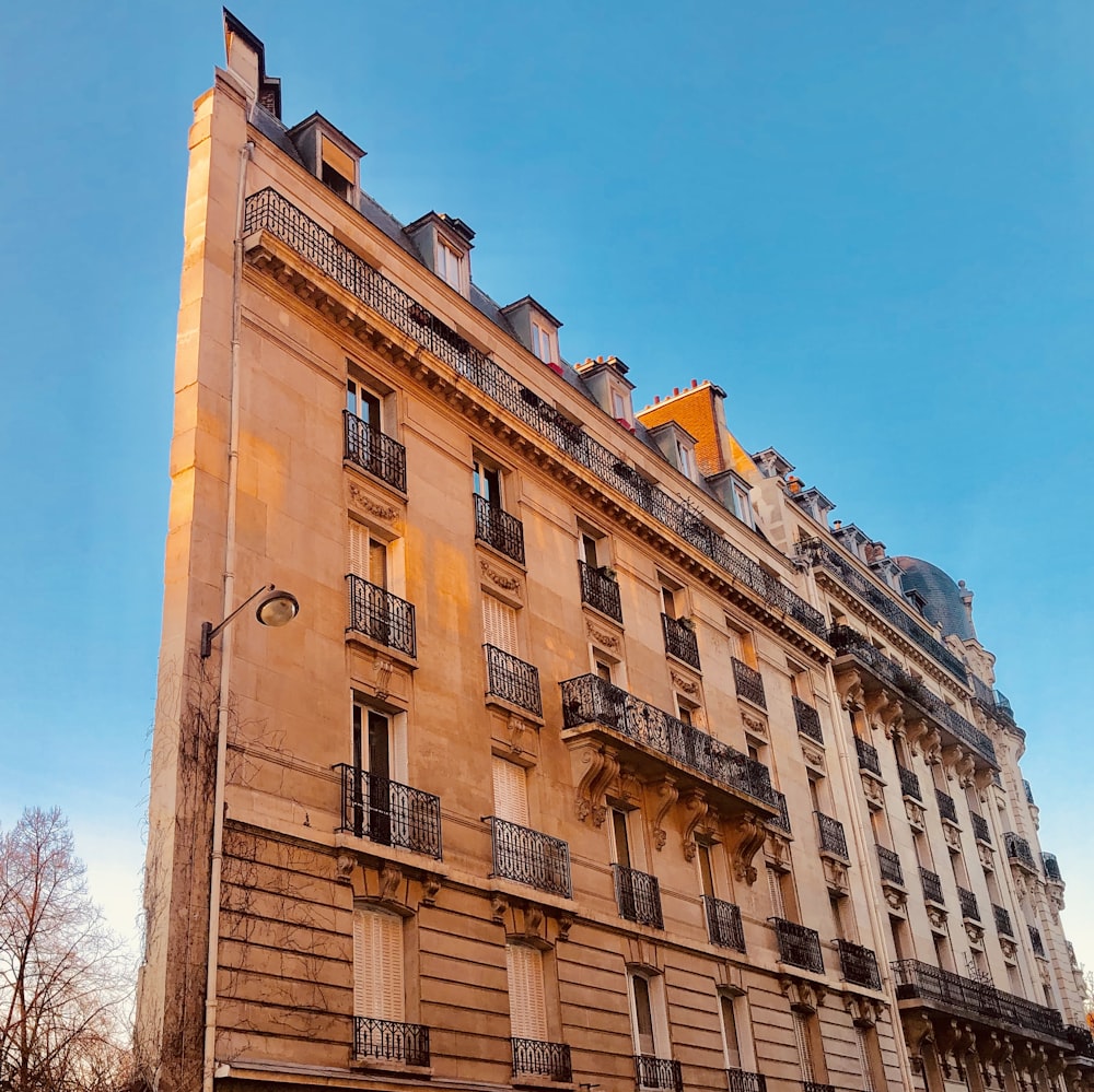 brown concrete building