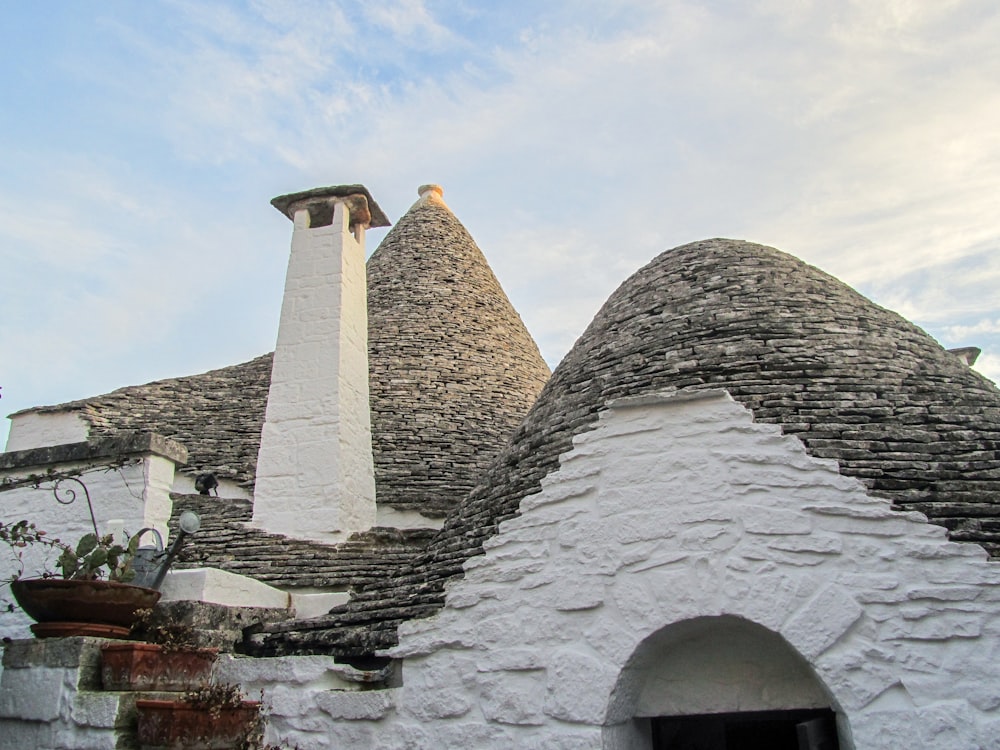 edifício da torre branca