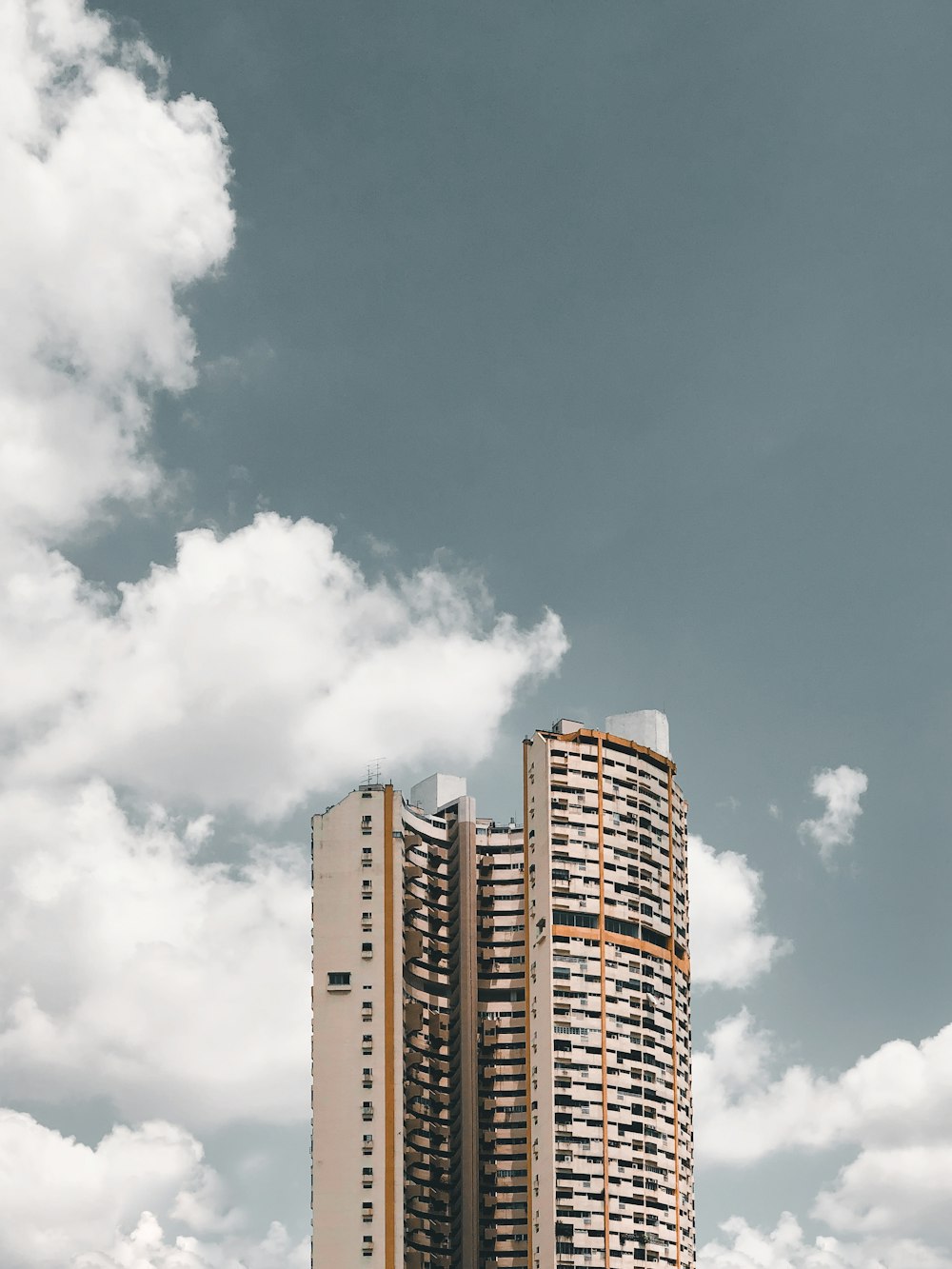 aerial photo of high rise building