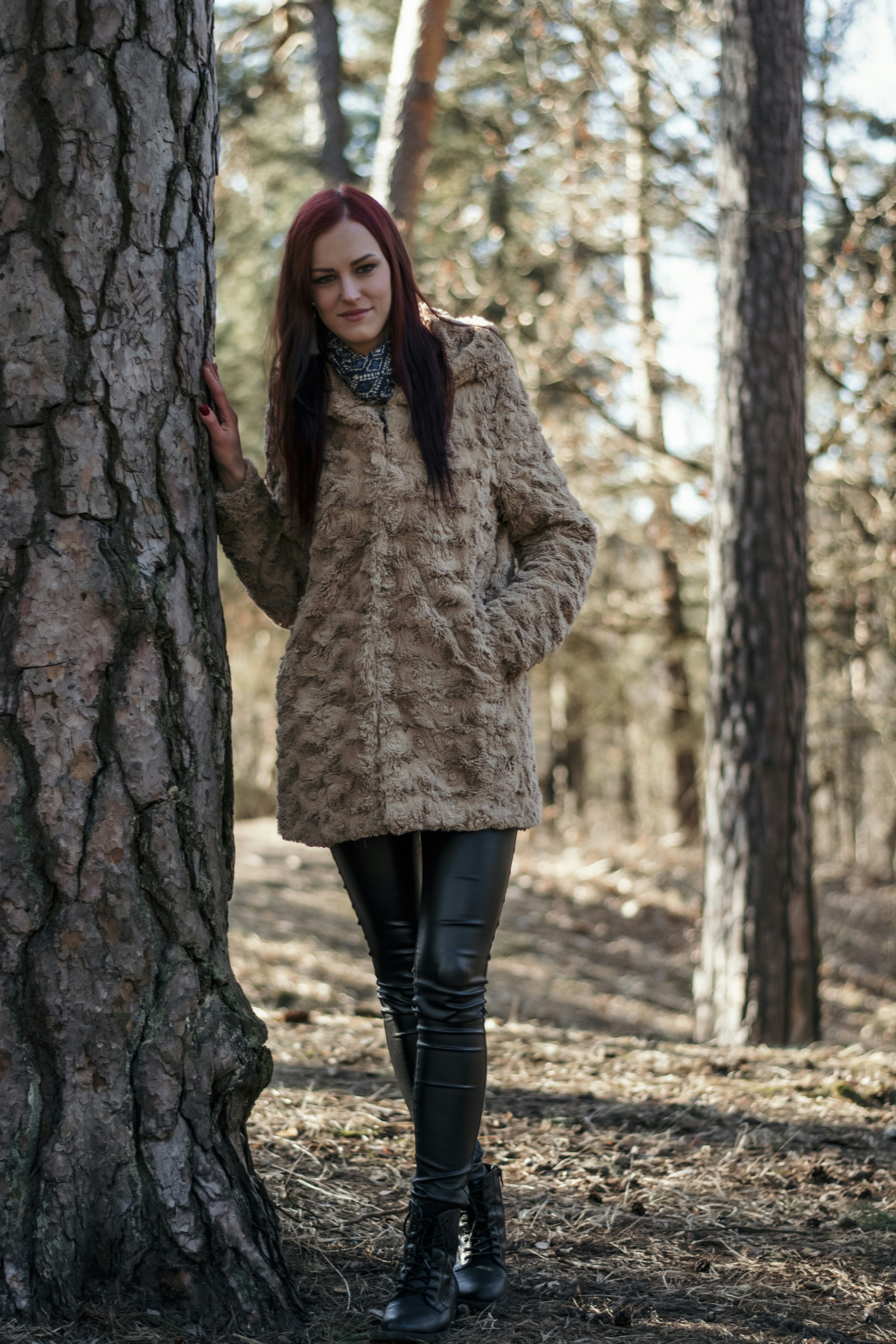 women shearling jacket