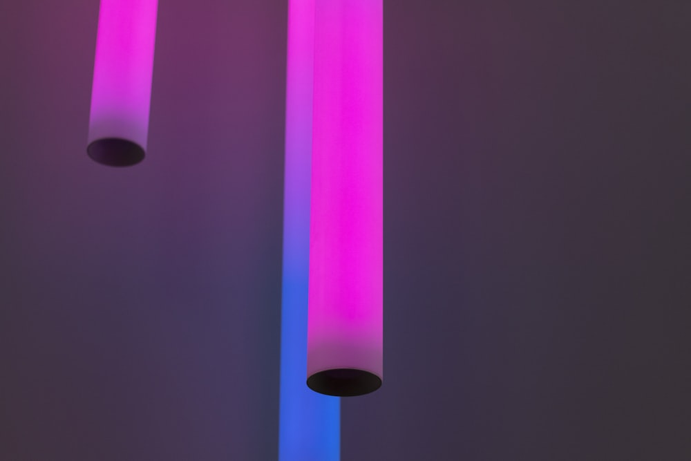 pink neon tube