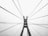 grayscale photography of bridge