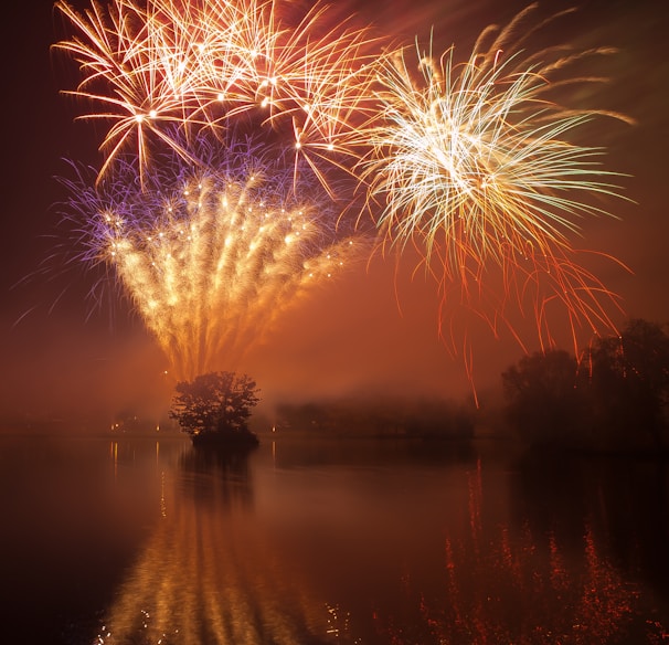 fireworks during daytime