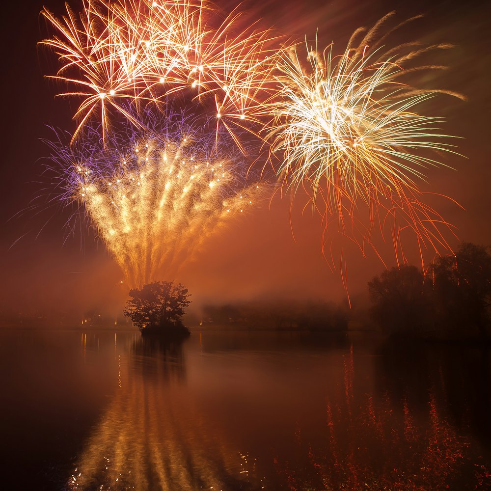 fireworks during daytime