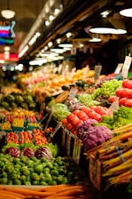 vegetable stand photo