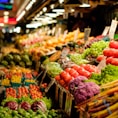 vegetable stand photo