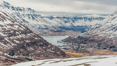 Seydisfjordur - 从 Walter Mitty Viewpoint, Iceland