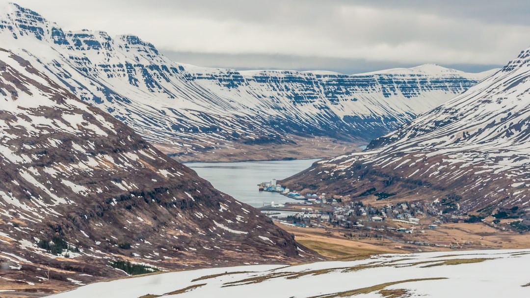 Glacial landform photo spot Vesturvegur Hengifoss