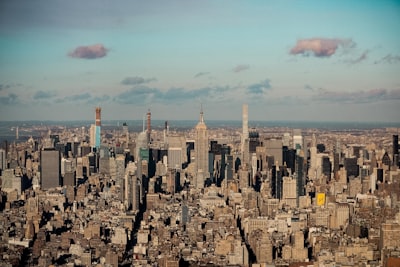 new york city during daytime new world google meet background