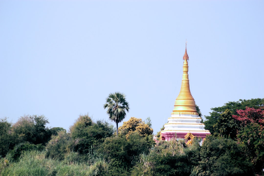 white and gold concrete building, The hidden pagoda