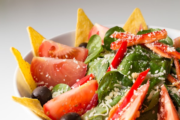 Caesar salad with cheese