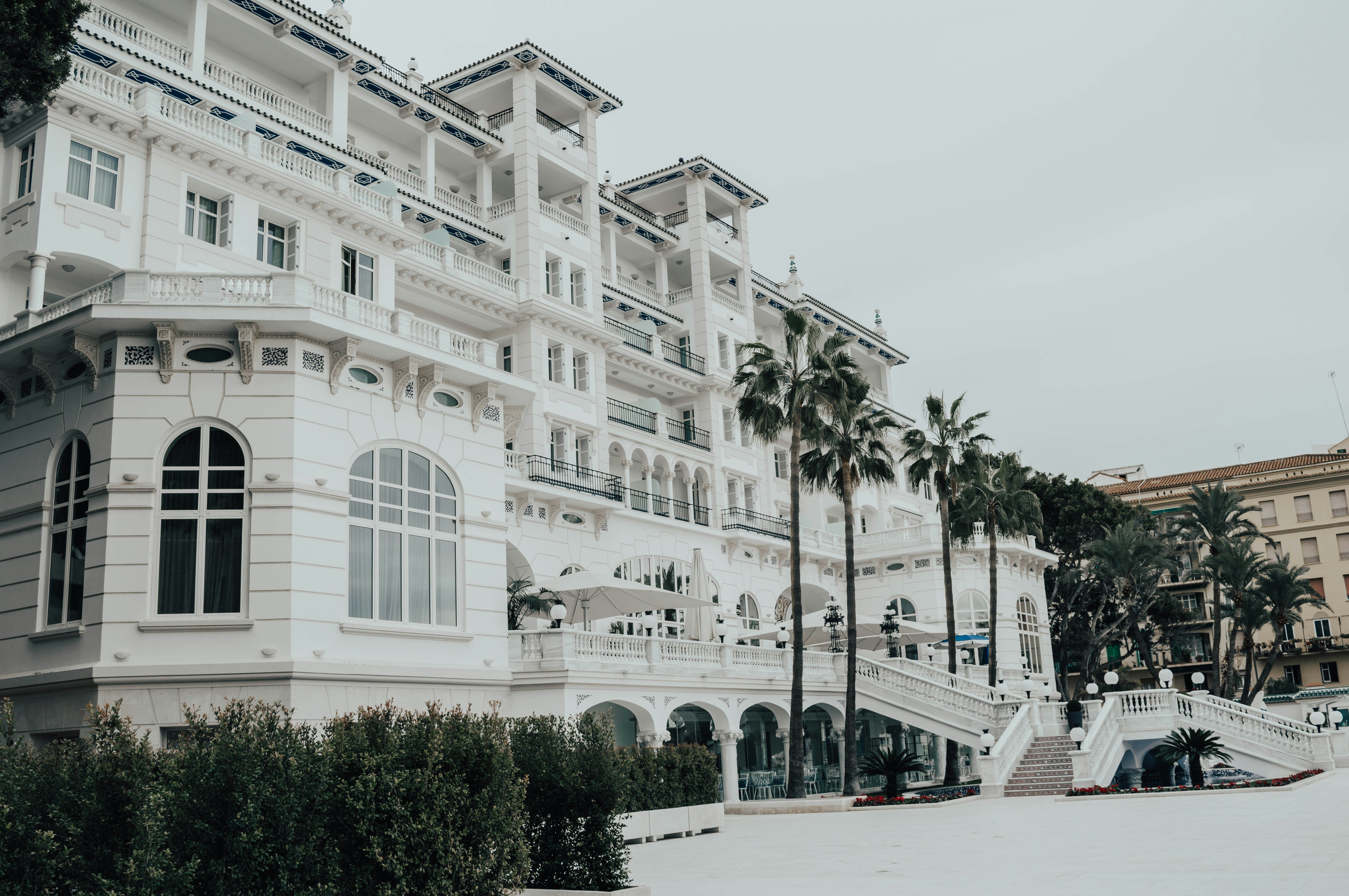 Large white building during daytime