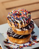 doughnut with toppings