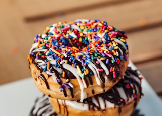 doughnut with toppings