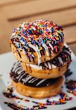 doughnut with toppings
