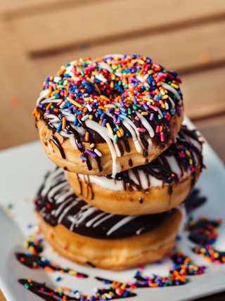 doughnut with toppings