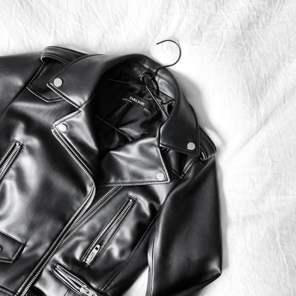 Vintage Leather Jacket · ไซส์ M